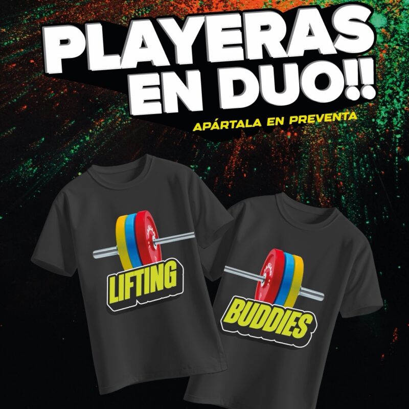 Playera Lifting Buddies